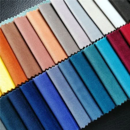 Poileistir DTY Plain Abhras Veicéad Silk Fabraic Daite